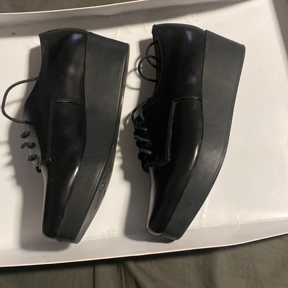 Jeffrey Campbell leather shoes. Sz 9.5 - Picture 3 of 4